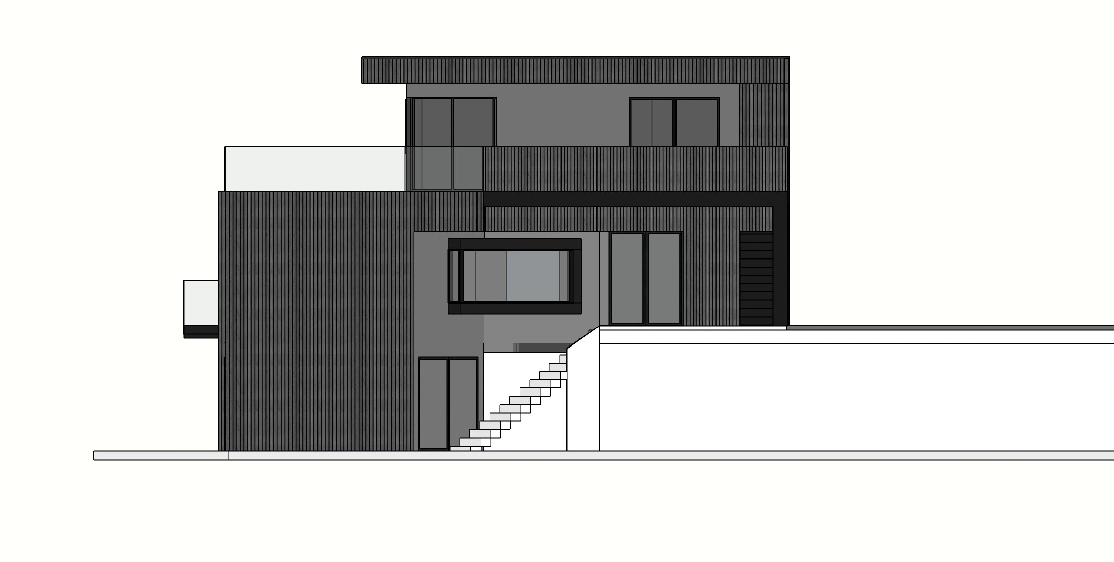Exterior visualization portfolio project by 2B Design